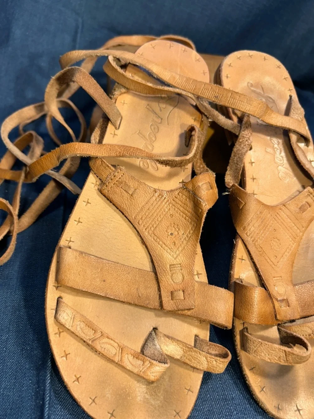 Free People gladiator sandals